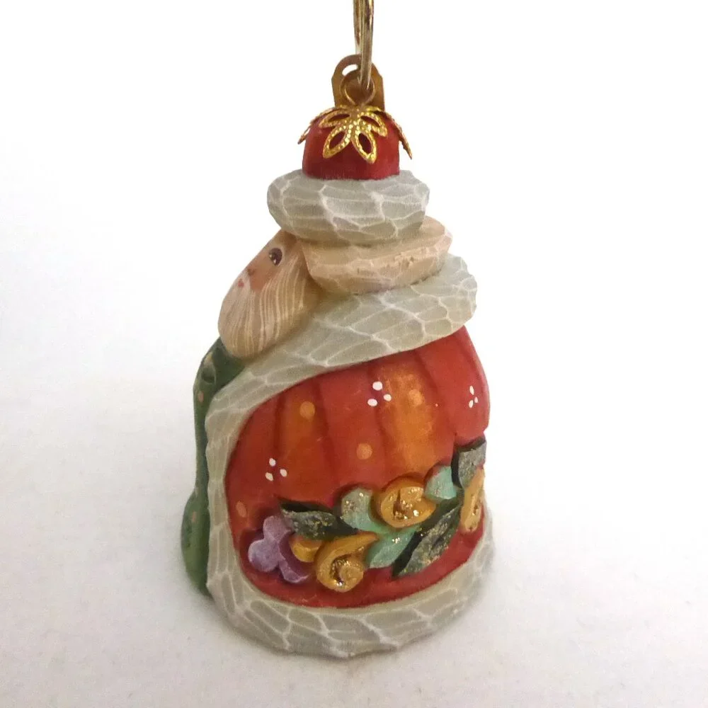 NEW 2008 G. DeBrekht HAND PAINTED SANTA CLAUS CHRISTMAS ORNAMENT - Picture 8 of 13